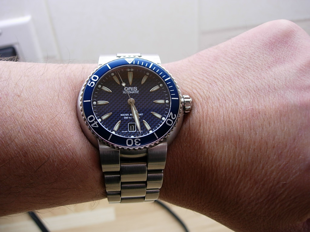 oris tt1 blue